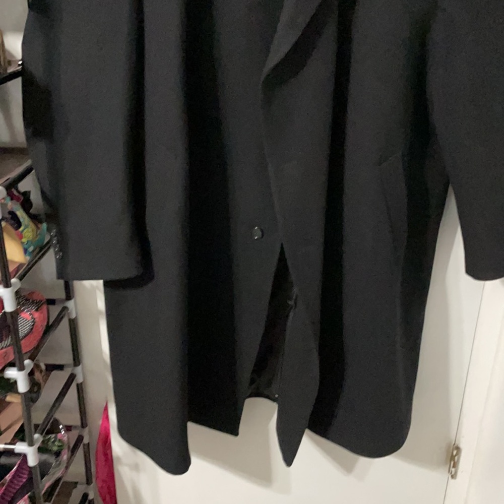 Men’s Big and tall 60L Wool dress coat NWT - Picture 2 of 7